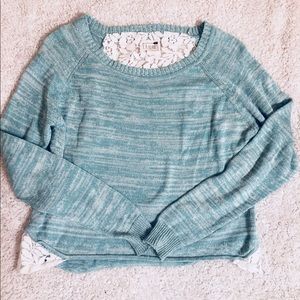 LA HEARTS Women’s Teal Sweater, Sz XS.